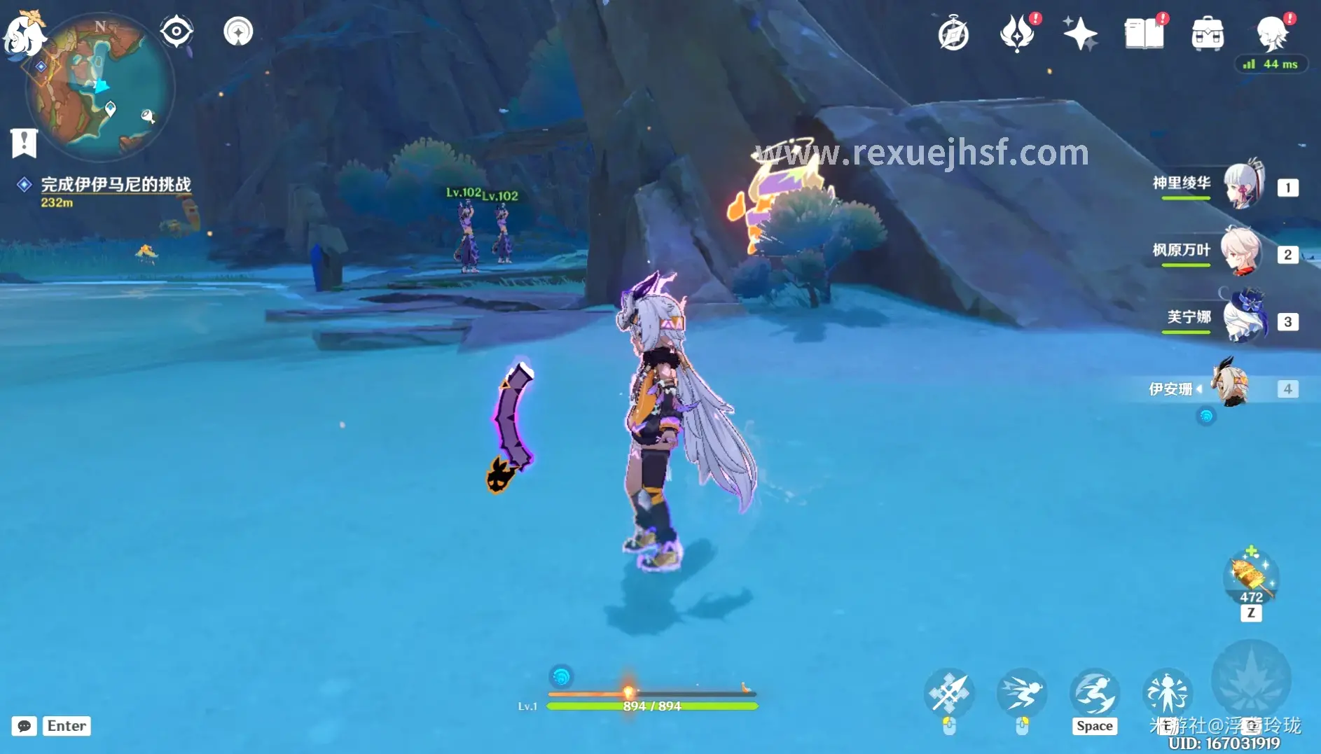 神枪手属性加点示意图