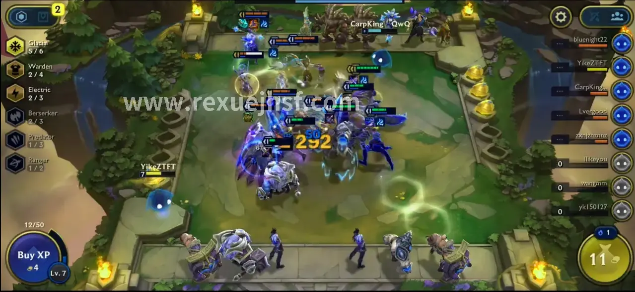 热血江湖角色战斗