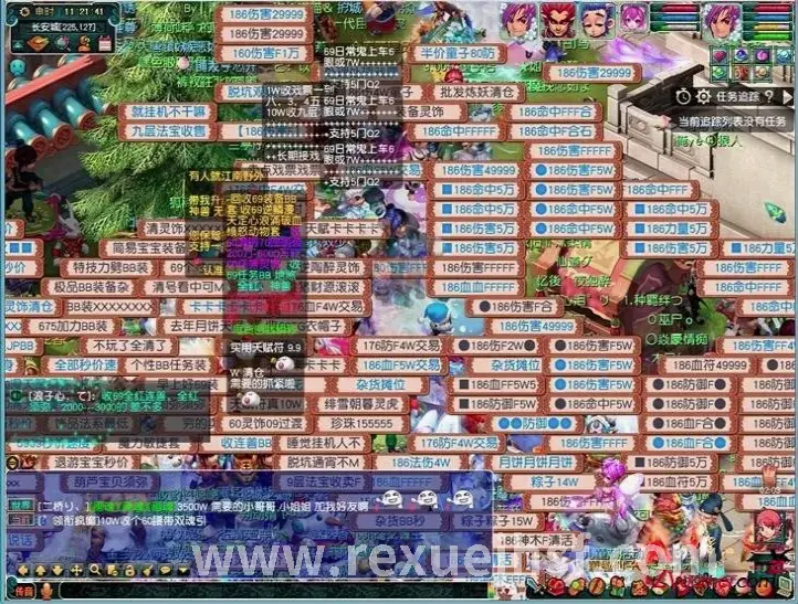 热血江湖江湖地图